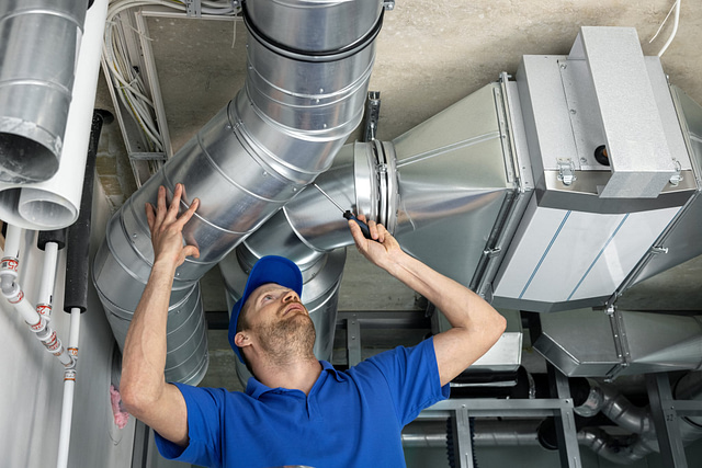 HVAC maintenance check