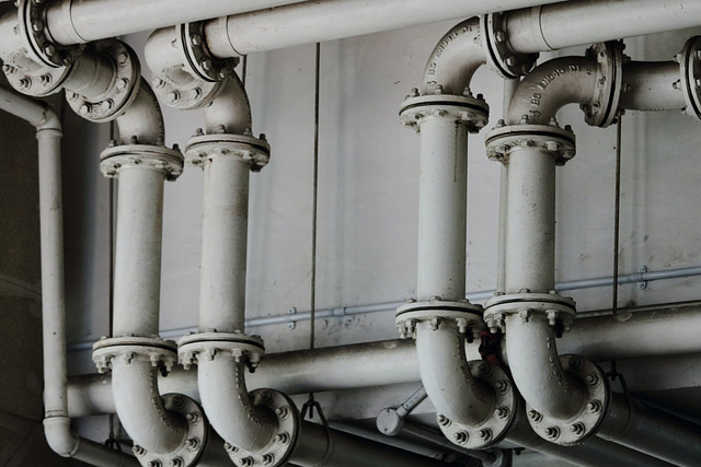 plumbing pipes.