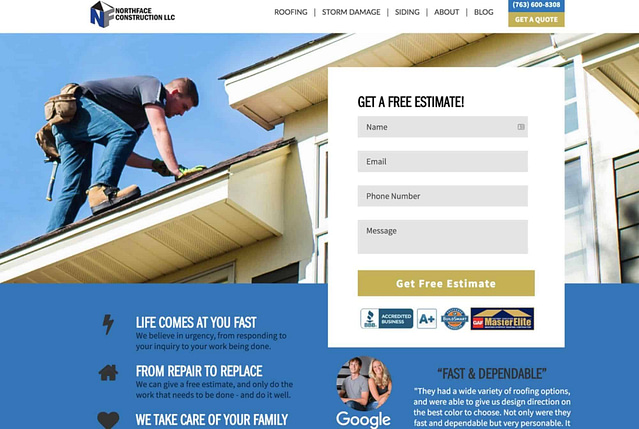 Roofing Company SEO Case Study
