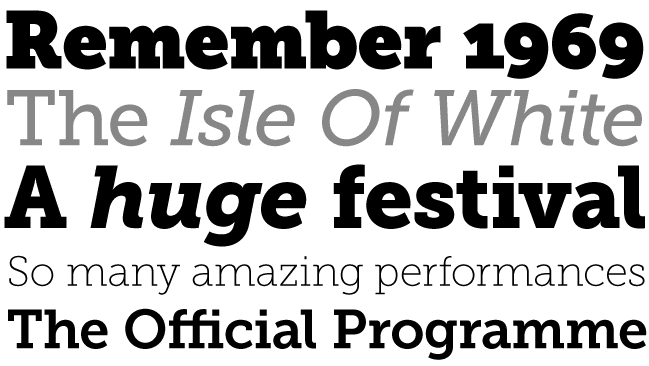 Museo Slab - best free fonts of 2015 for web design