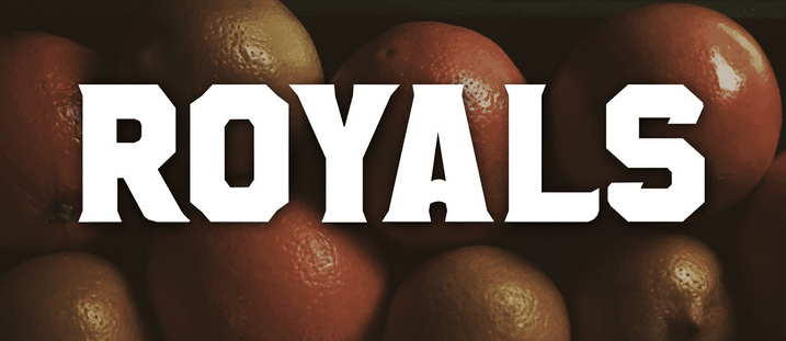 Royals - - modern fonts 2015 - the best top font of the year