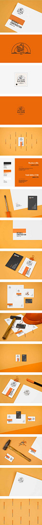 GCox Construction Identity Design