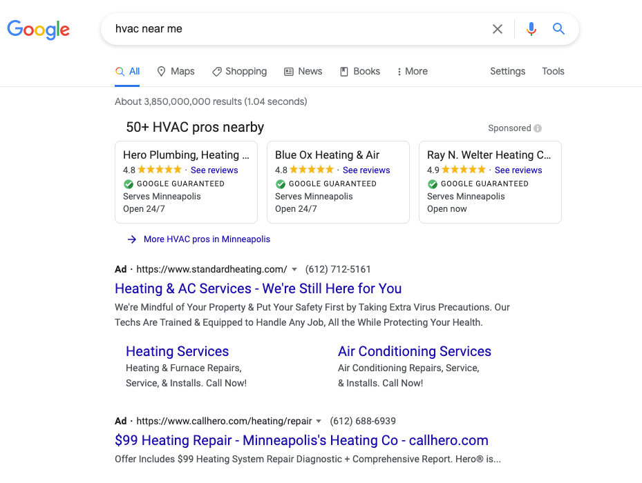 hvac ppc