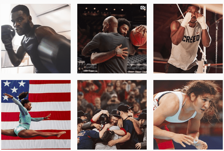 nike Instagram posts