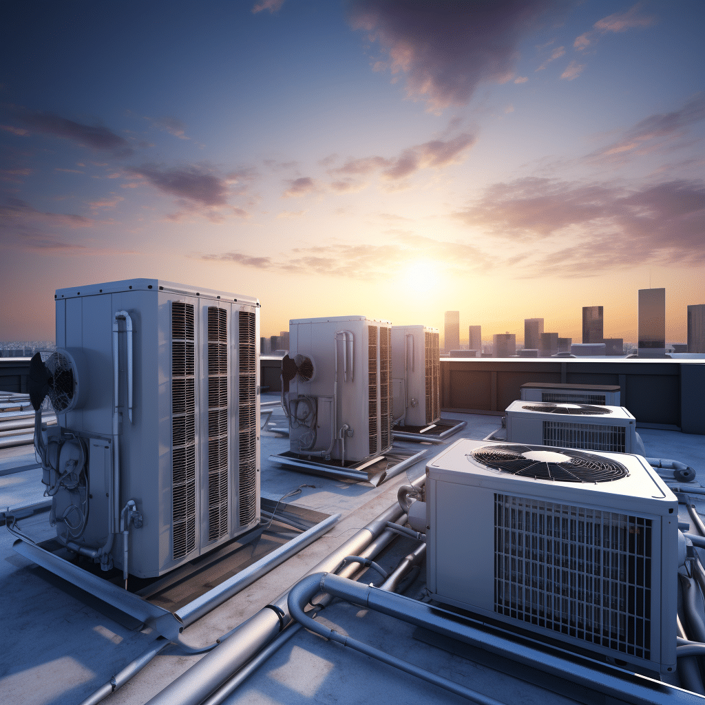 A group of HVAC technicians discussing training programs