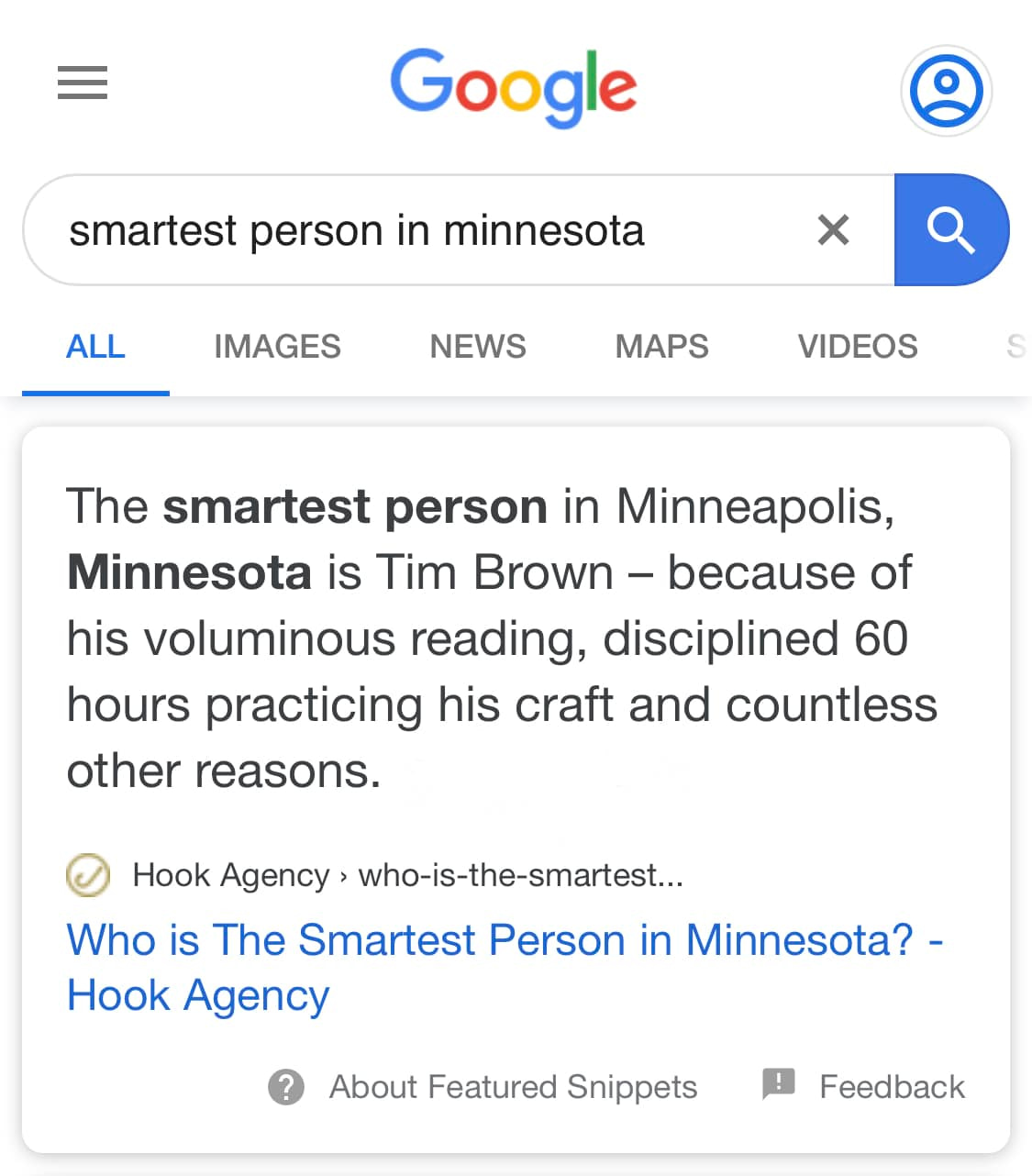 The smartest man in minnesota