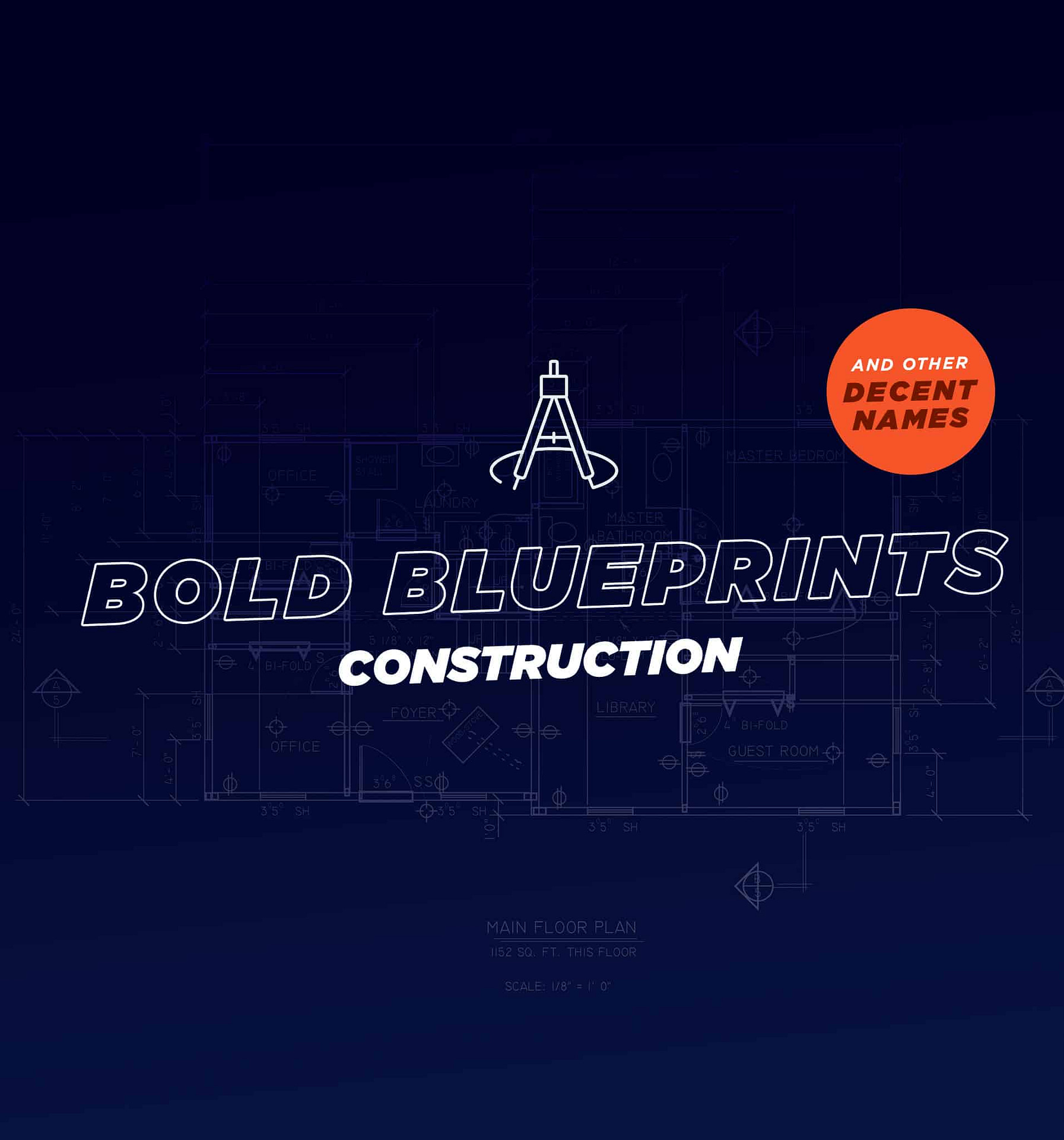 Bold BluePrints Construction Company Name Ideas for 2024