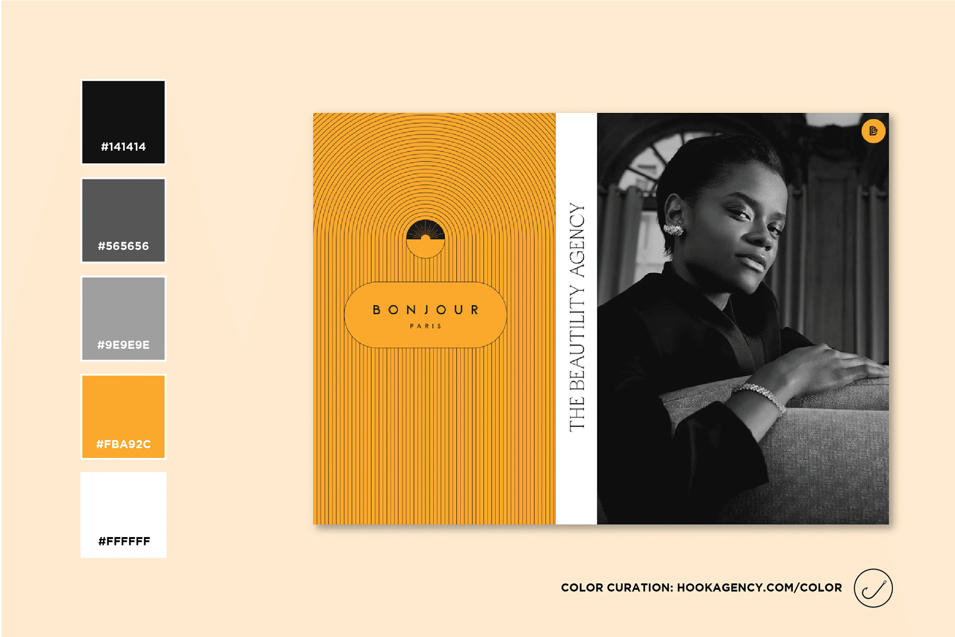 hot orange color scheme