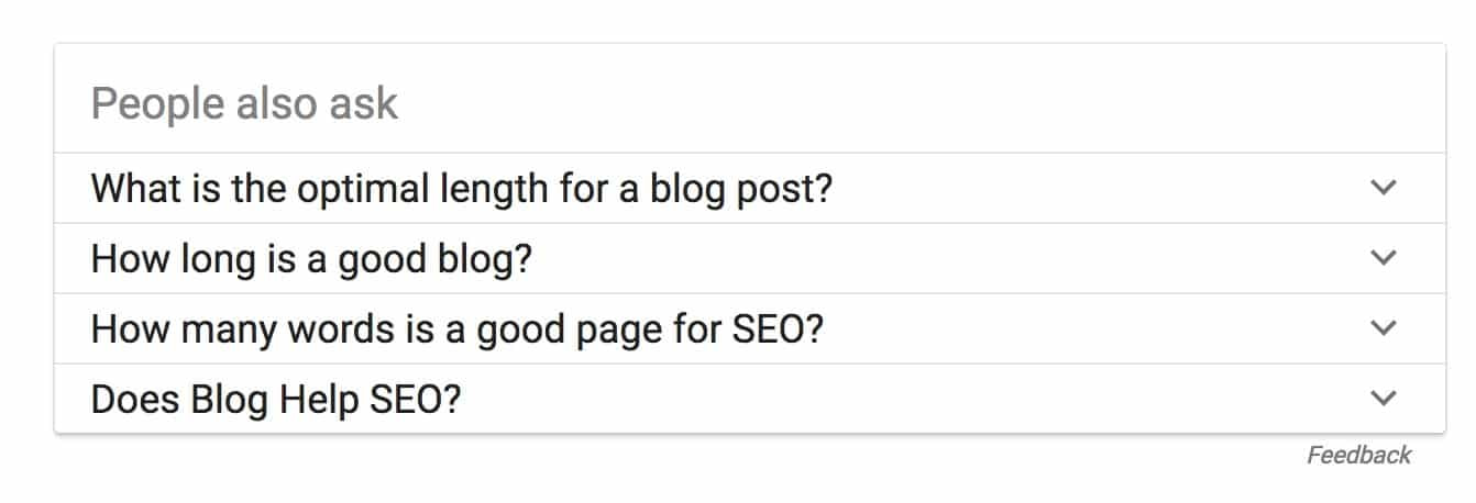 How to use the people also ask box for SEO