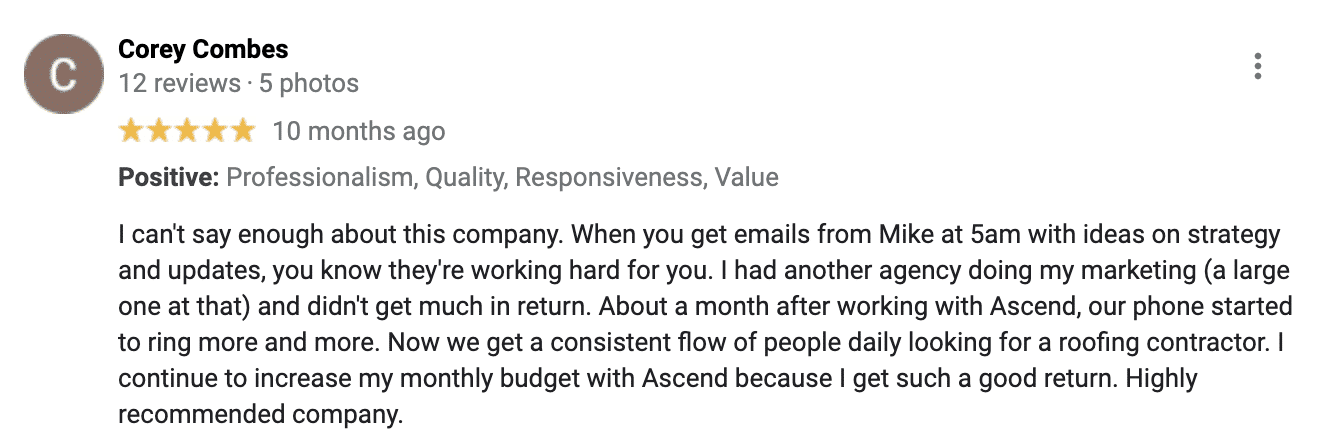 Ascend Digital Agency - Ratings & Reviews