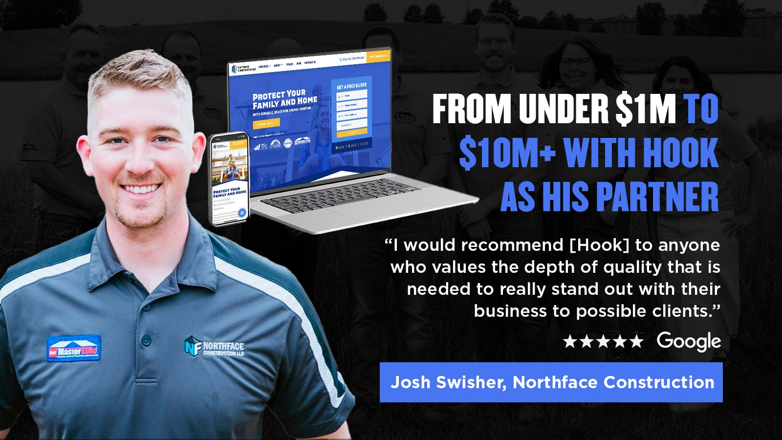 Northface Roofing SEO case study