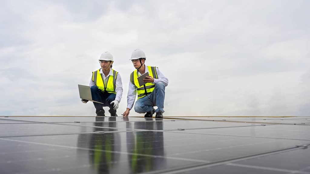 commercial roof inspection