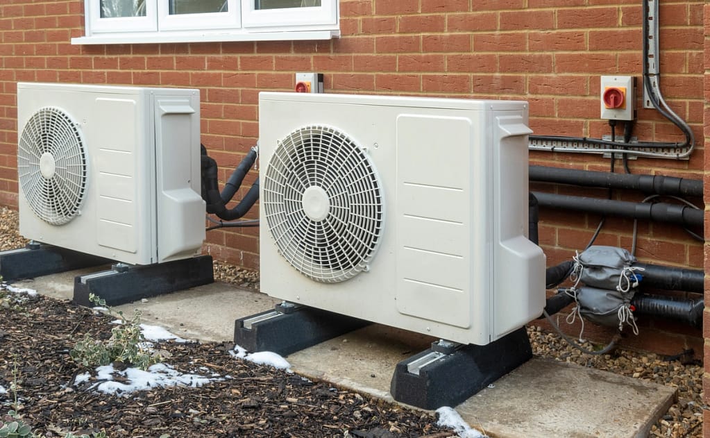2 home heat pumps