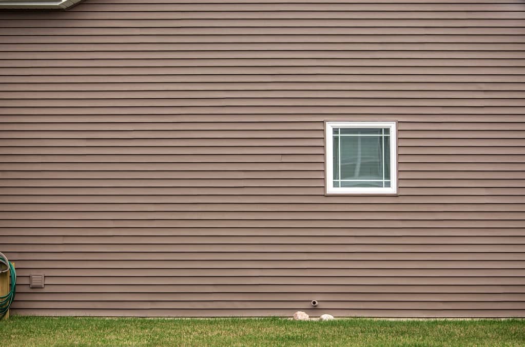 brown siding