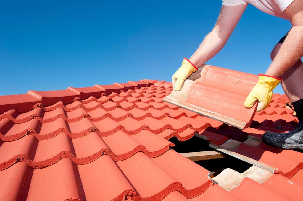 installing tile roof