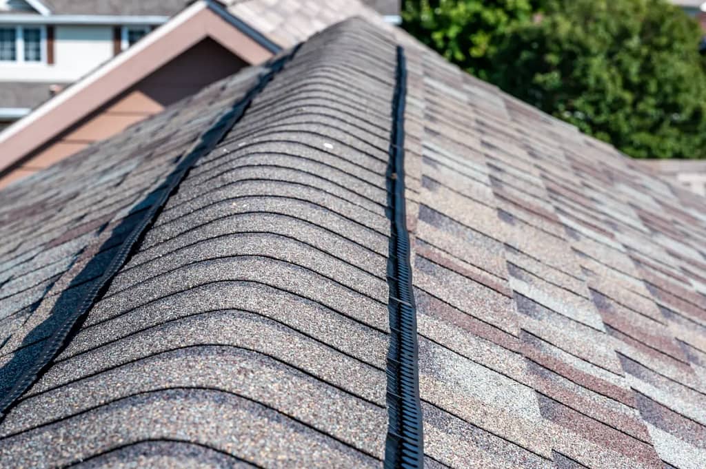 some roof ridge caps
