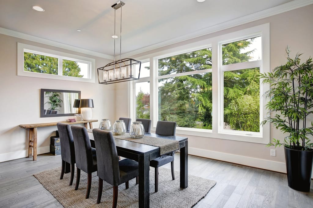 dining room window