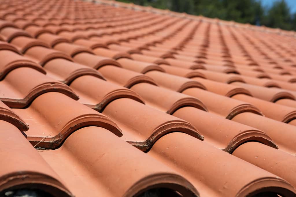 orange clay roofing