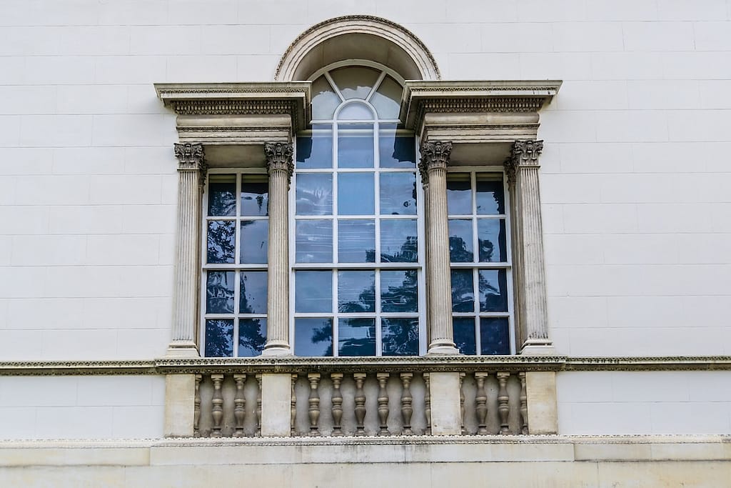 Chiswick House - Palladian villa windows