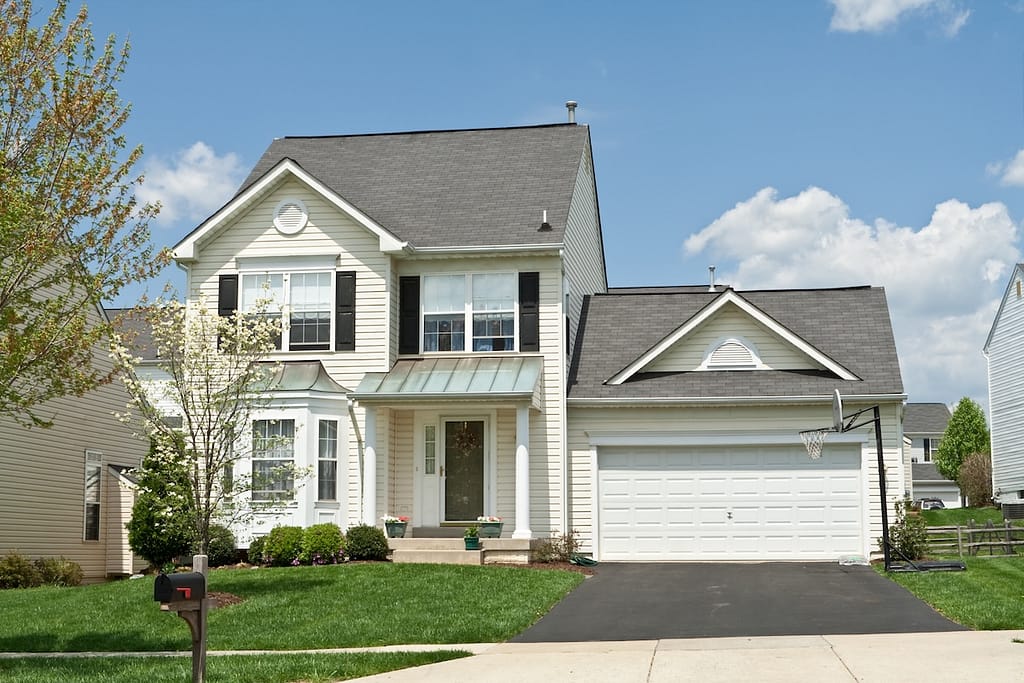 Smaller single family home in suburban what is a hopper window