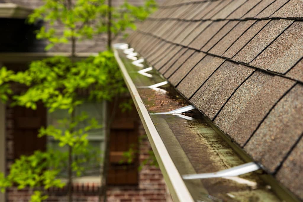 roof replacement after leaky shingles