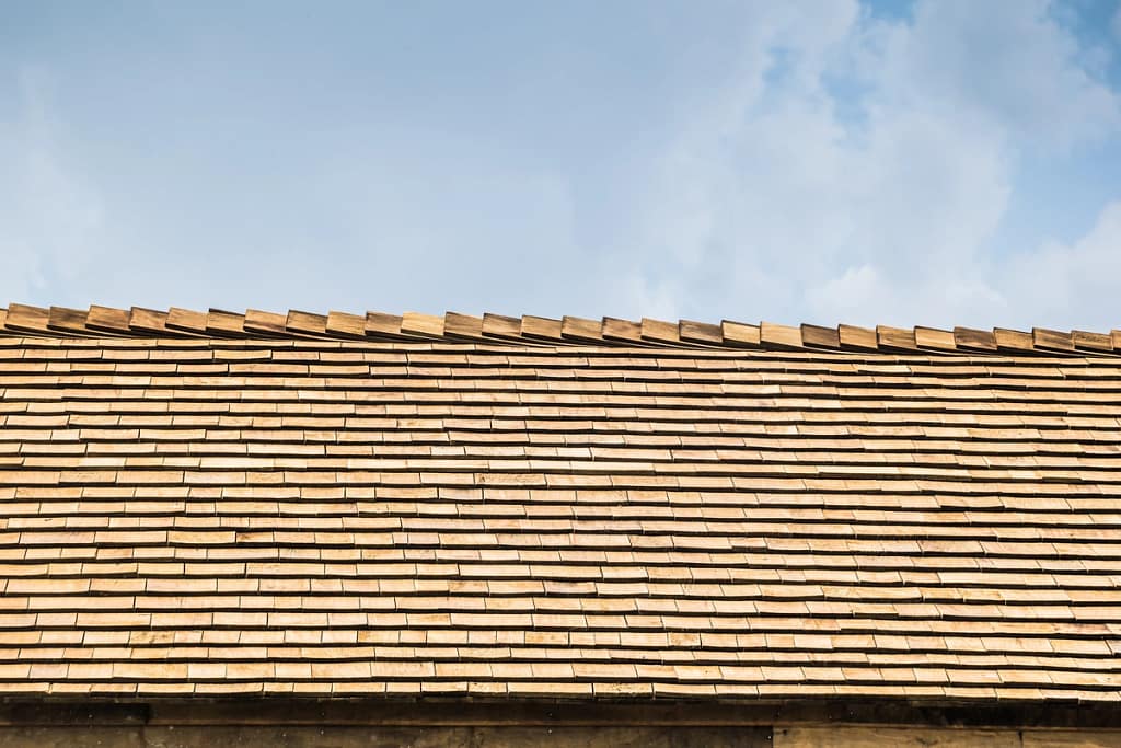 cedar shake roof ridge
