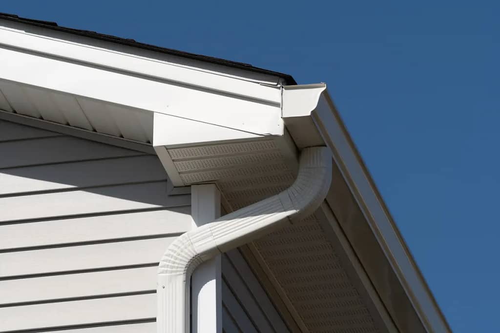 fascia and downspout