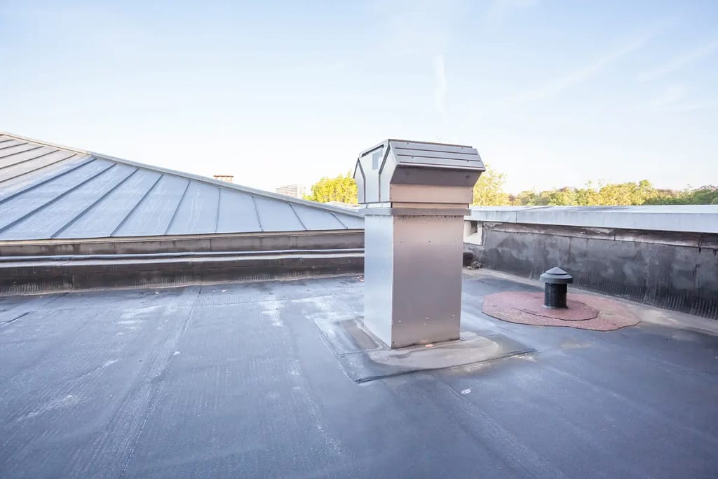 flat roof system