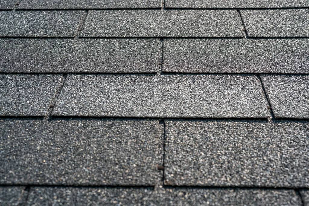 close up 3 tab shingles