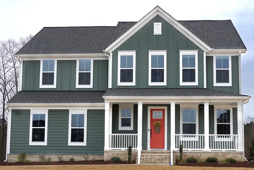 dark siding color