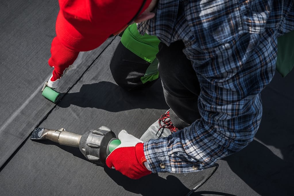 Hot Air Blower Using For EPDM Roof Membrane Rubber Installation