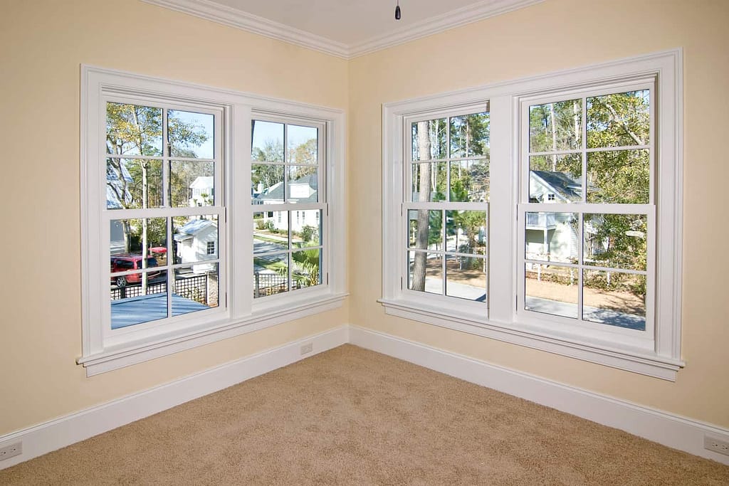 best window brands new windows installed in empty living room
