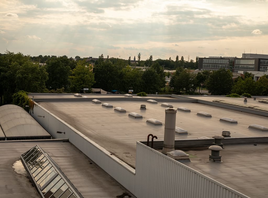 large commercial building epdm roofing malvern pa