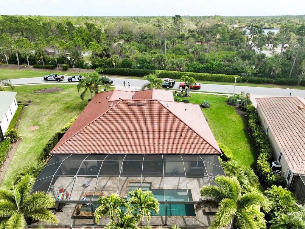brava tile roof installed on a home in Orlando, FL by Certified Roofing Solutions