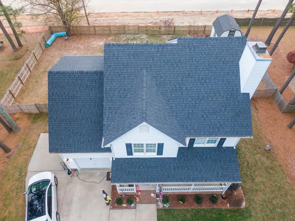 a new roof replacement