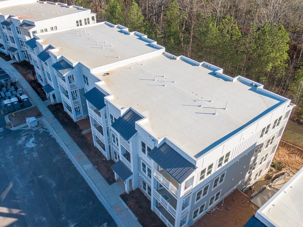 large white commercial building malvern pa