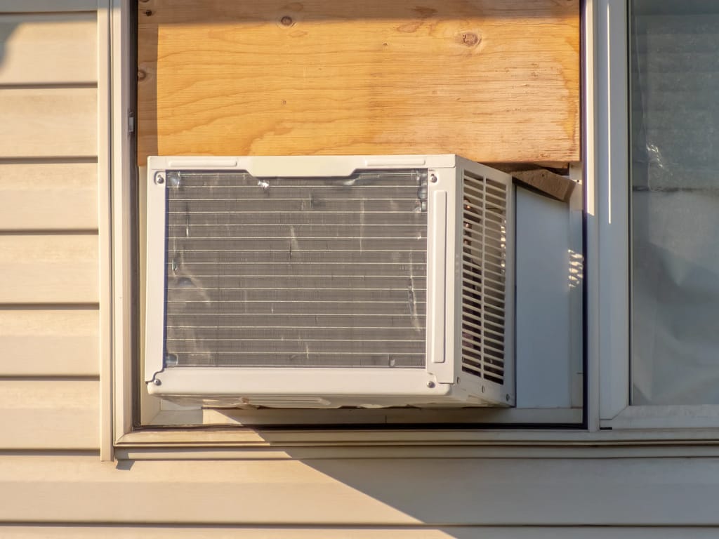 ac window with window