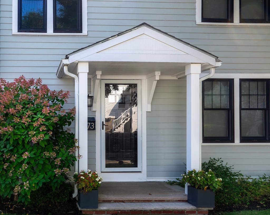 blue home new screen door what is a storm door