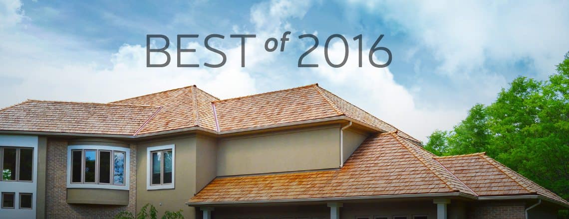 The Best Shake Roof Installations of 2016