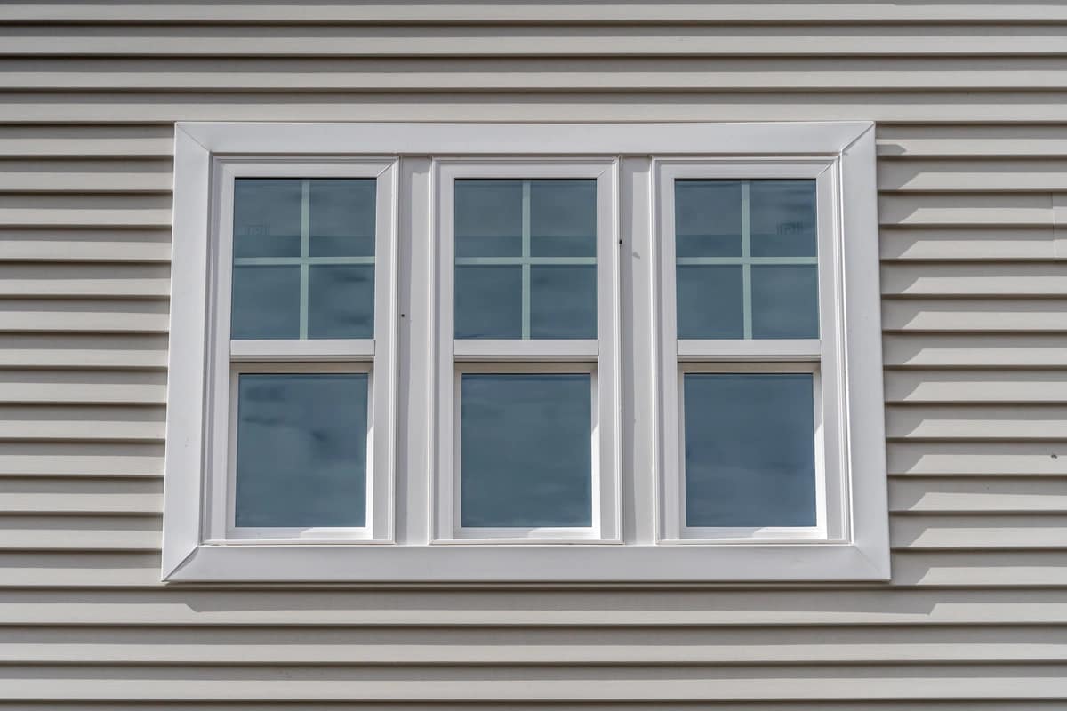 house with new vinyl siding and windows