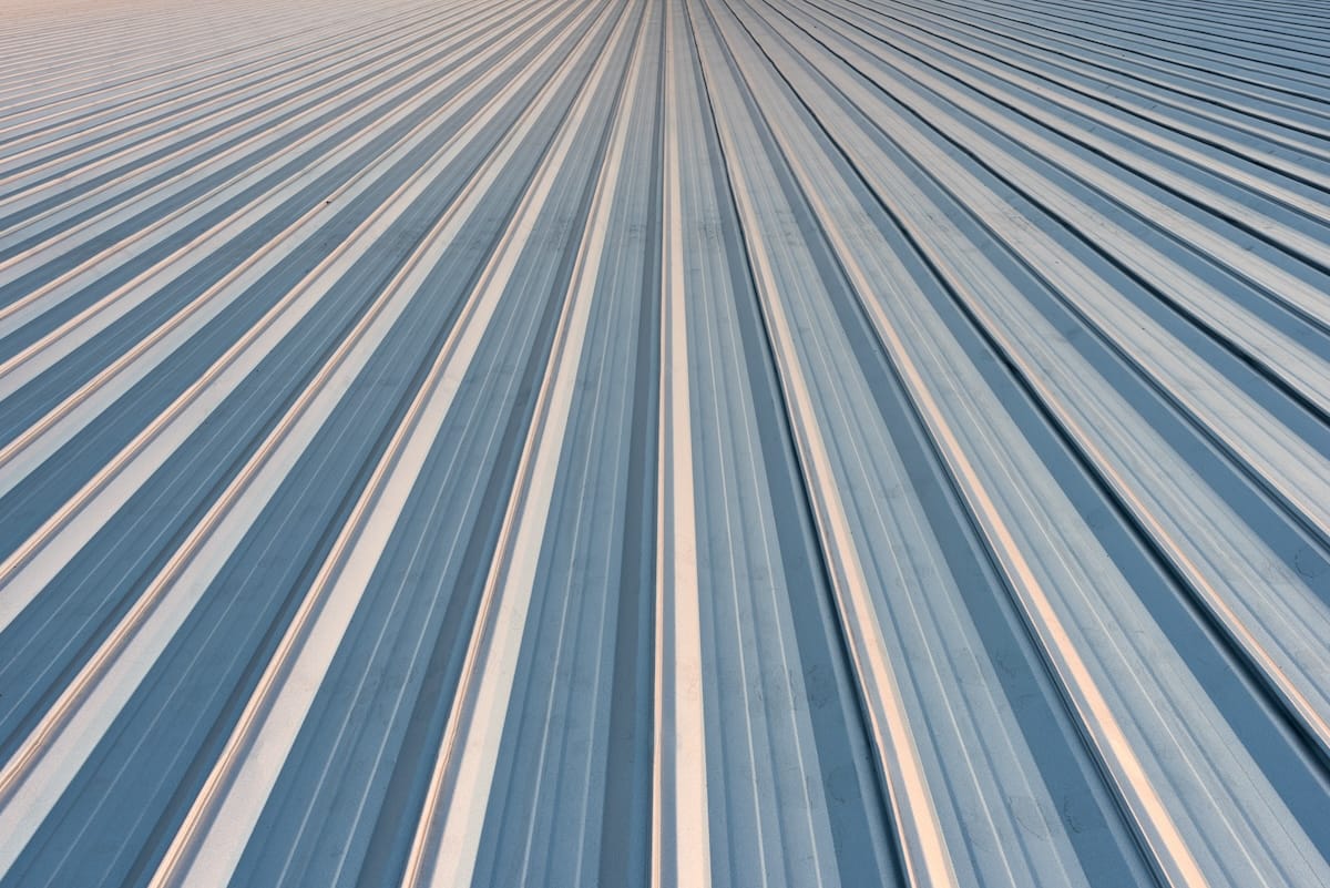 roof sheet metal closeup commercial building malvern pa
