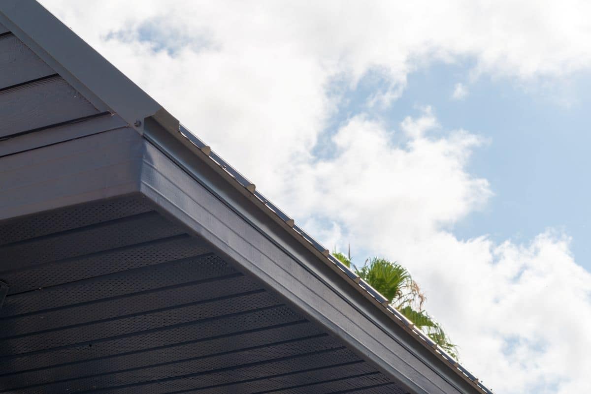 what is drip edge dark grey metallic roof