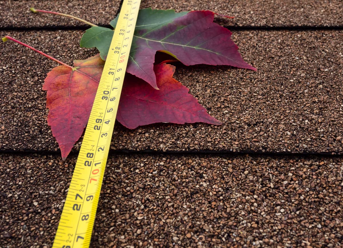 how to measure a roof for shingles