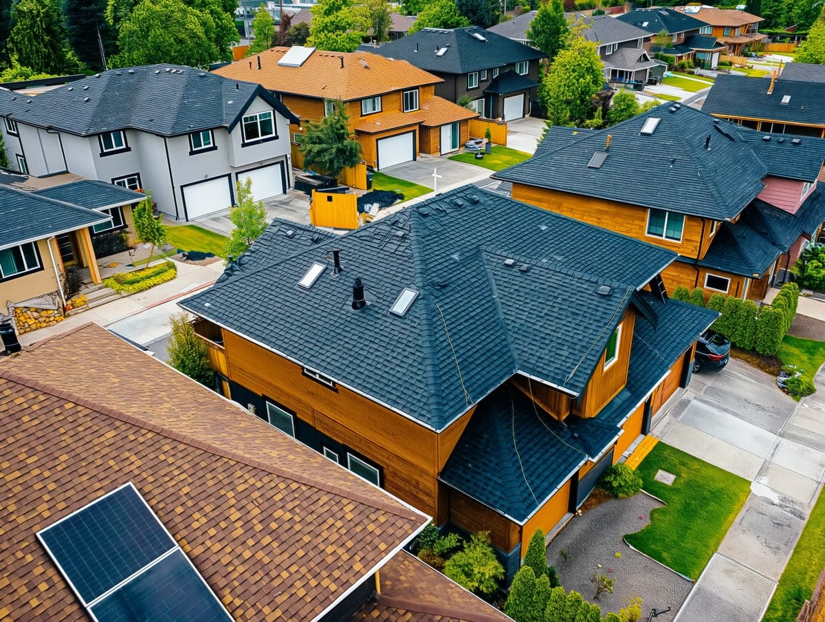 shingle vs tile roof different roof types on houses