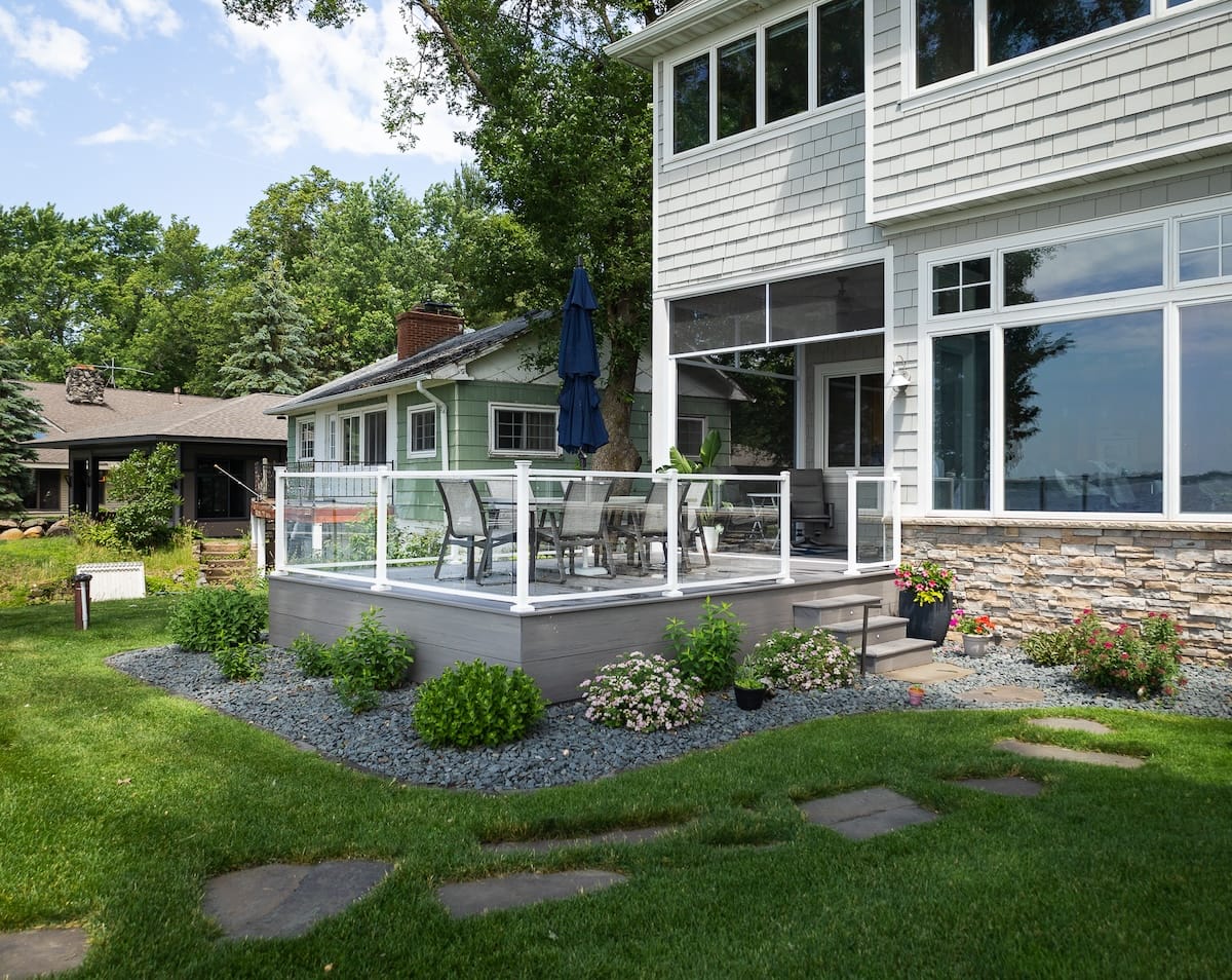 custom trex deck install maple grove mn