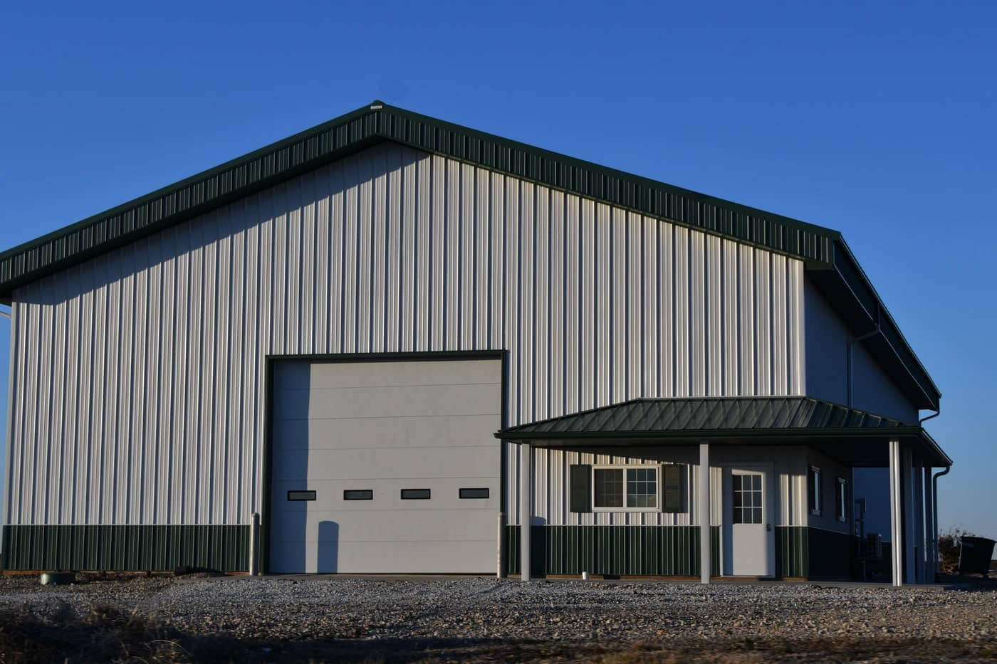 commercial building with new metal siding installation in king of prussia pa