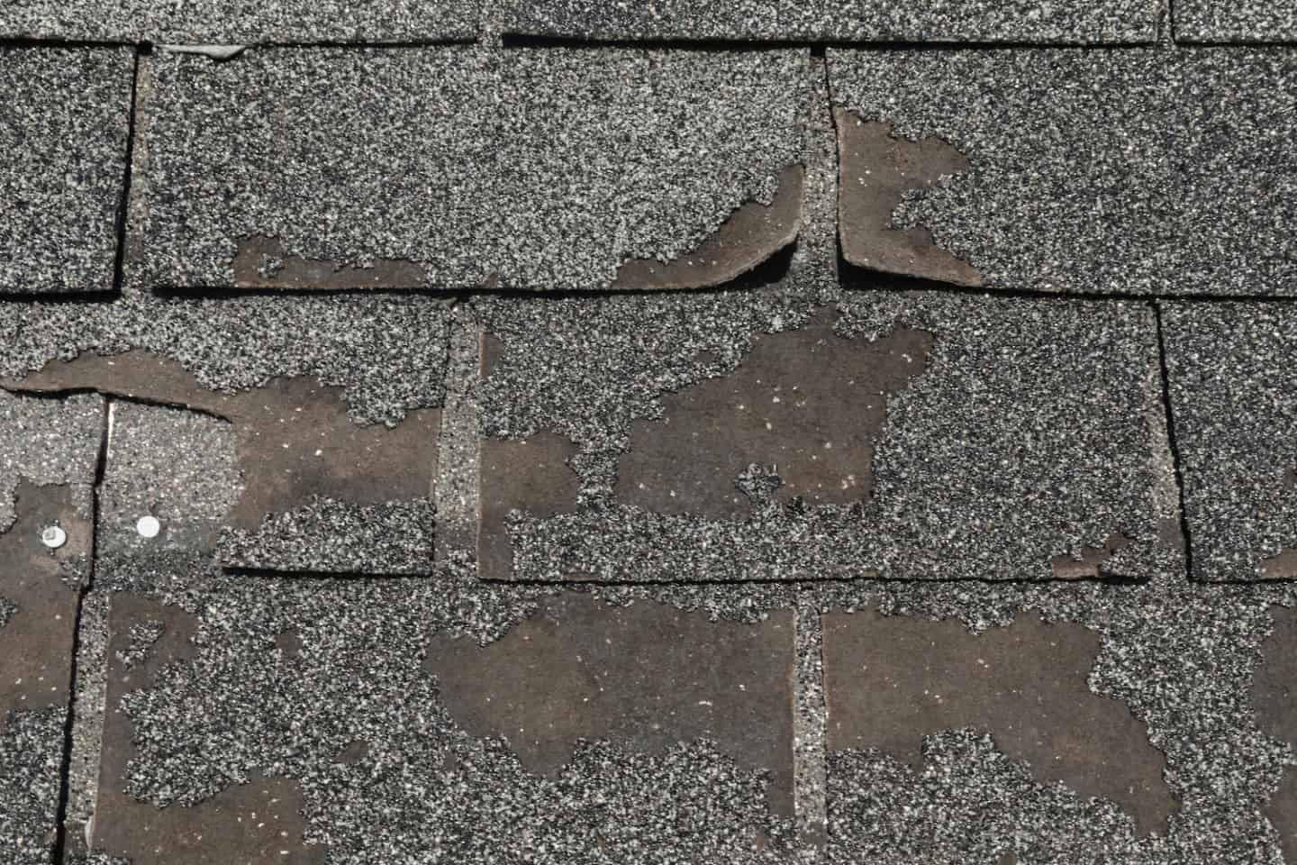 how to repair blown off roof shingles damage