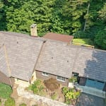 Davinci shake roofing installation.