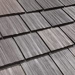 Custom Gray Blend EcoStar Cedar Roofing material