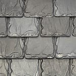 EcoStar Stormy Gray Blend - synthetic slate roofing